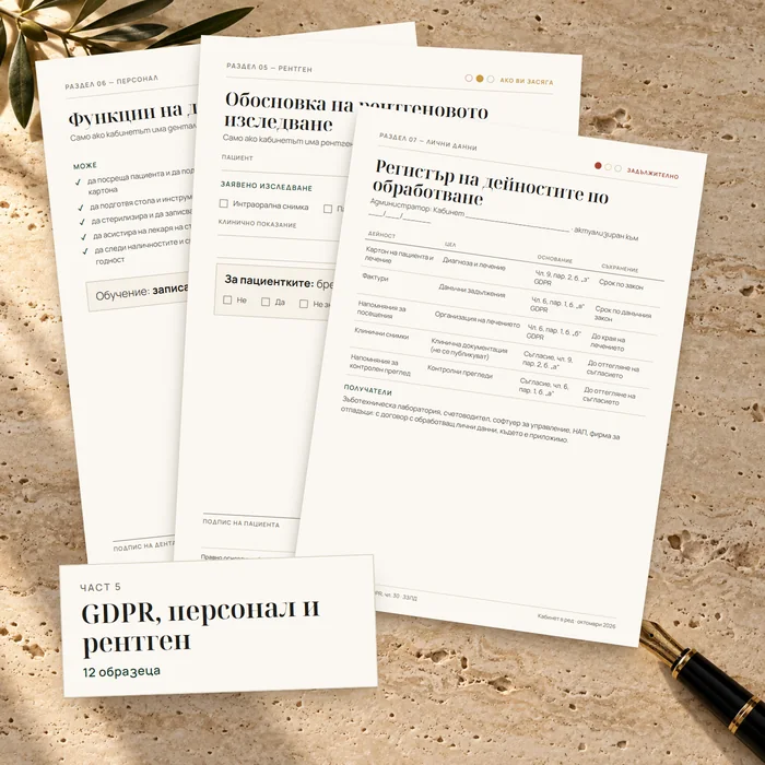 GDPR, персонал и рентген